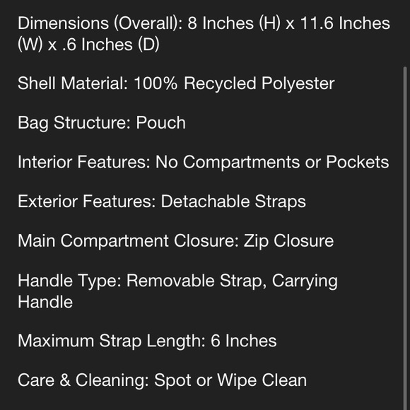 ONE LEFT! 🎉 Stoney Clover Lane x Target Tie-Dye Flat Pouch - Picture 5 of 8